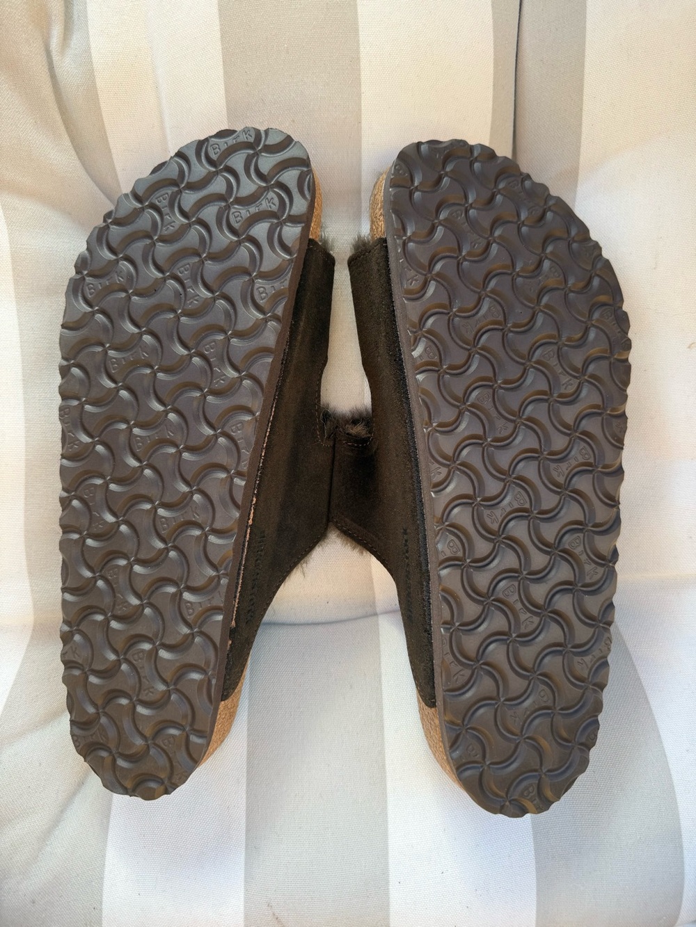 NIB BIRKENSTOCK Arizona Shearling - Mocha Brown - Size 42 - Brand New Never Worn - Picture 4 of 7